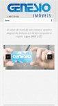 Mobile Screenshot of genesioimoveis.net